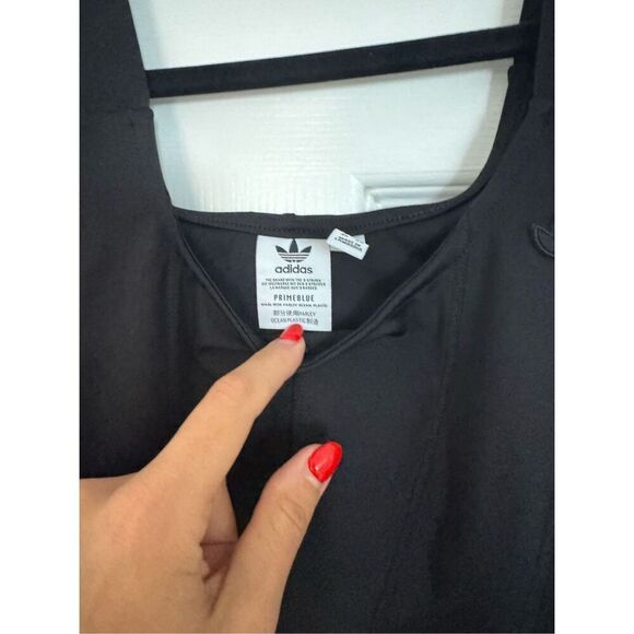 Adidas crop top sz small electric - Picture 2 of 5